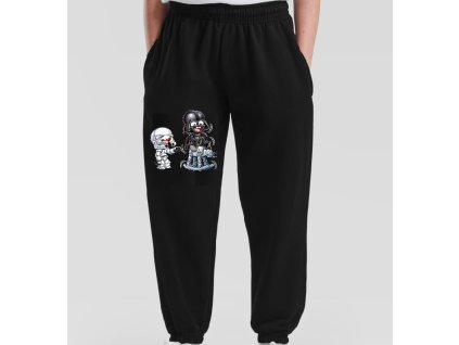 Dětské levné tepláky tmavě modré Star Wars (vel.116 a 128)
