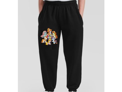 Dětské levné tepláky tmavě modré Poníci (vel.116)