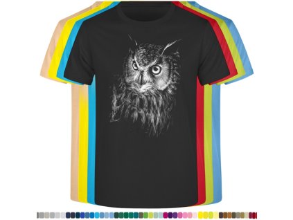 cerne-levne-bavlnene-tricko-hezka-sova