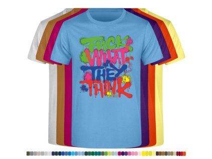 aqua-svetle-modre-bavlnene-levne-tricko-f**k-what-they-thing