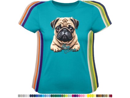 smaragdove-zelene-damske-levne-bavlnene-tricko-mops-carlino