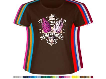 cokoladove-hnede-damske-tricko-zmrzliny-laska