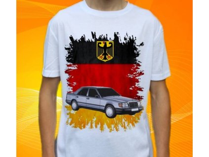 Dětské a pánské tričko s autem Mercedes Benz W24
