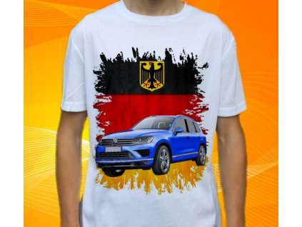 tričko s autem Volkswagen Touareg