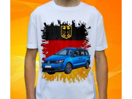 tričko s autem Volkswagen Sharan 2016