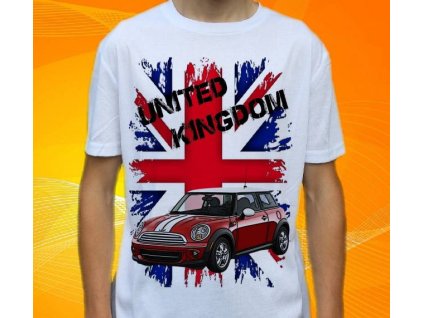 tričko s autem Mini Cooper