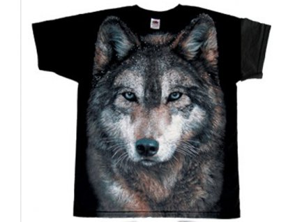 tričko vlk lesní