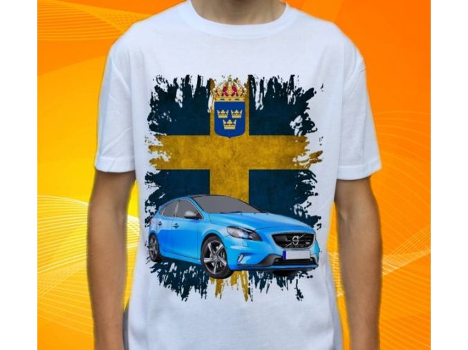 tričko s autem Volvo S40 Coupe