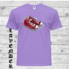 tricko tenisky Converse levandulove