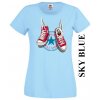 damske-levne-tricko-tenisky-converse-svetle-modre