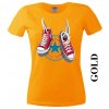 damske-levne-tricko-tenisky-converse-zlate-zlute