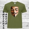 amazonky zelene tricko anonymous