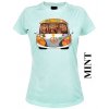levne-damske-tricko-hipie-vw-mintove-zelene