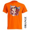 tricko motylek oranzove