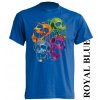 tricko vesele lebky modre