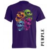 tricko vesele lebky fialove