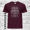 vinove burgundy tricko bajecny zivot