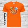 oranzove-detske-levne-bavlnene-tricko-medvidek-hvezdy