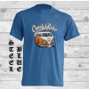 ocelove modre tricko hipie VW autobus