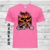 azalkove ruzove triko motorka ohnivy kriz