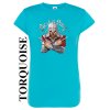 tyrkysove damske tricko Assassins Creed