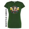 tmave zelene damske tricko Pepek pivo