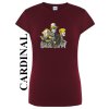 rude cardinal damske tricko simpsoni call of duty