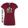 vinove burgundy damske tricko simpsoni call of duty