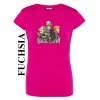 fuchsiove tmave ruzove damske tricko simpsoni call of duty