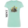 mintove zelene damske tricko simpsoni call of duty