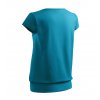 damske tricko City tmave tyrkysove 3