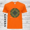 oranzove tricko keltske listy