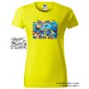 damske tricko citronove hejno zelvicek