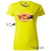damske tricko citronove divoci mustangove