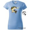 nebesky modre damske tricko okoun