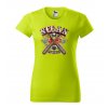 neonove-limetkove-levne-bavlnene-damske-tricko-negan-walking-dead