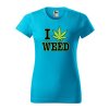 tyrkysove-levne-bavlnene-damske-tricko-miluji-travu-konopi