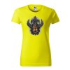 citronove-zlute-levne-bavlnene-damske-tricko-kytara-rock-n-roll