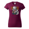 vinove-burgundy-levne-bavlnene-damske-tricko-zly-klaun