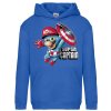 detska mikina modra kapitán Mario