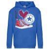 detska mikina modra miluji letni dobrodruzstvi