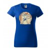 kralovsky-modre-levne-bavlnene-damske-tricko-Da-Vinci