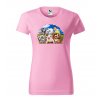 ruzove-levne-bavlnene-damske-tricko-vesela-zviratka