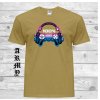 tricko stopro gamer army hnede