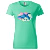 mintove-zelene-levne-bavlnene-damske-tricko-carovni-delfini