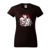 cokoladove-hnede-damske-levne-bavlnene-tricko-rytir-kun