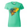 mintove-zelene-damske-levne-bavlnene-tricko-zluty-papousek