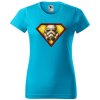 tyrkysove-damske-levne-bavlnene-tricko-superman-stormtrooper