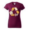 vinove-bordo-damske-levne-bavlnene-tricko-vlastni-recyklace