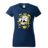 navy-modre-damske-levne-bavlnene-tricko-ksicht-Bart-Simpson